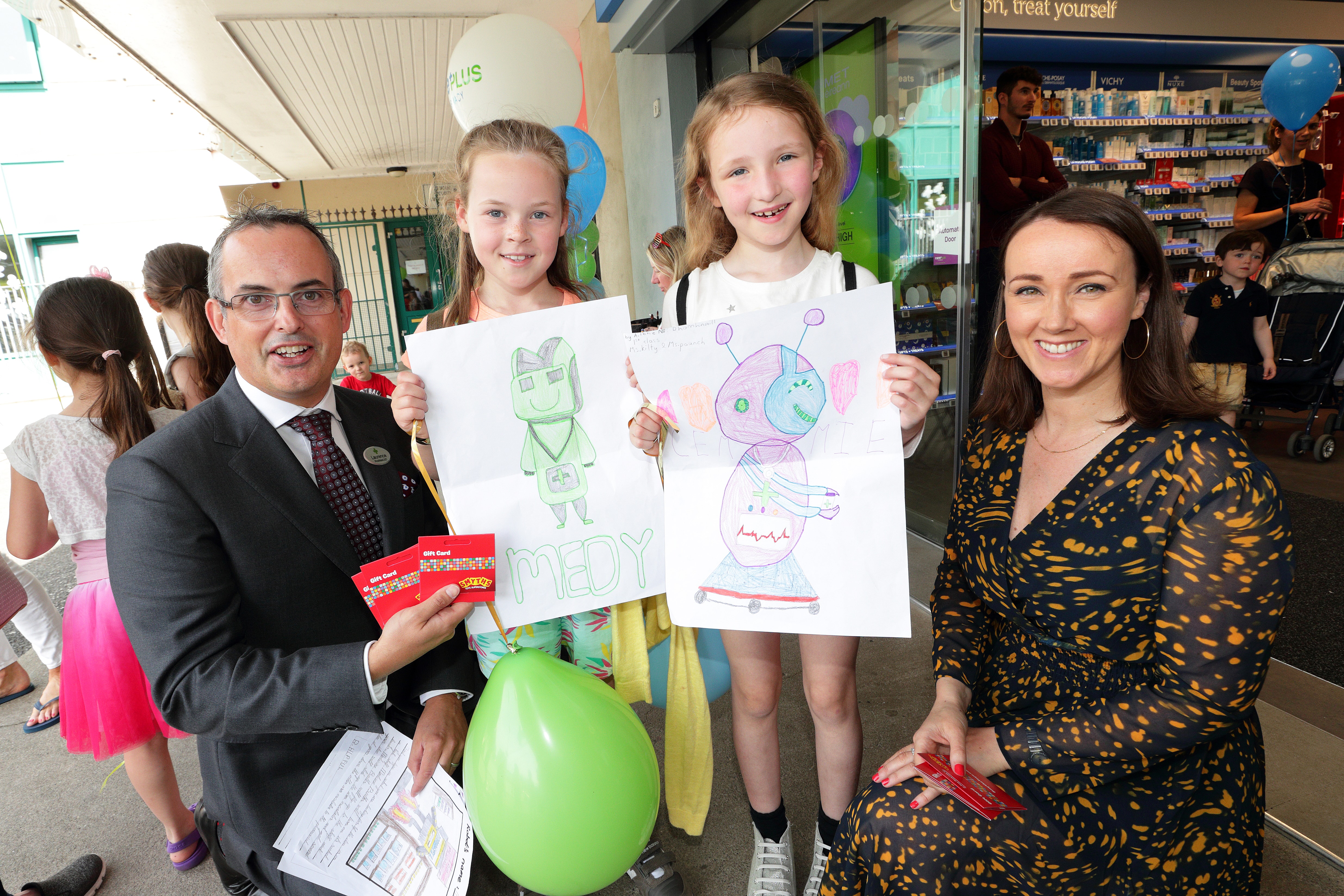 Grand Opening of Park CarePlus Pharmacy in Cabinteely, County Dublin, colouring competition